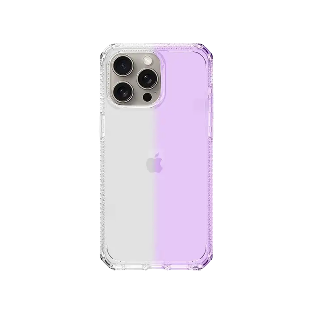 ItSkins Spectrum R Mood Funda para iPhone 15 Pro Max - Violeta Claro