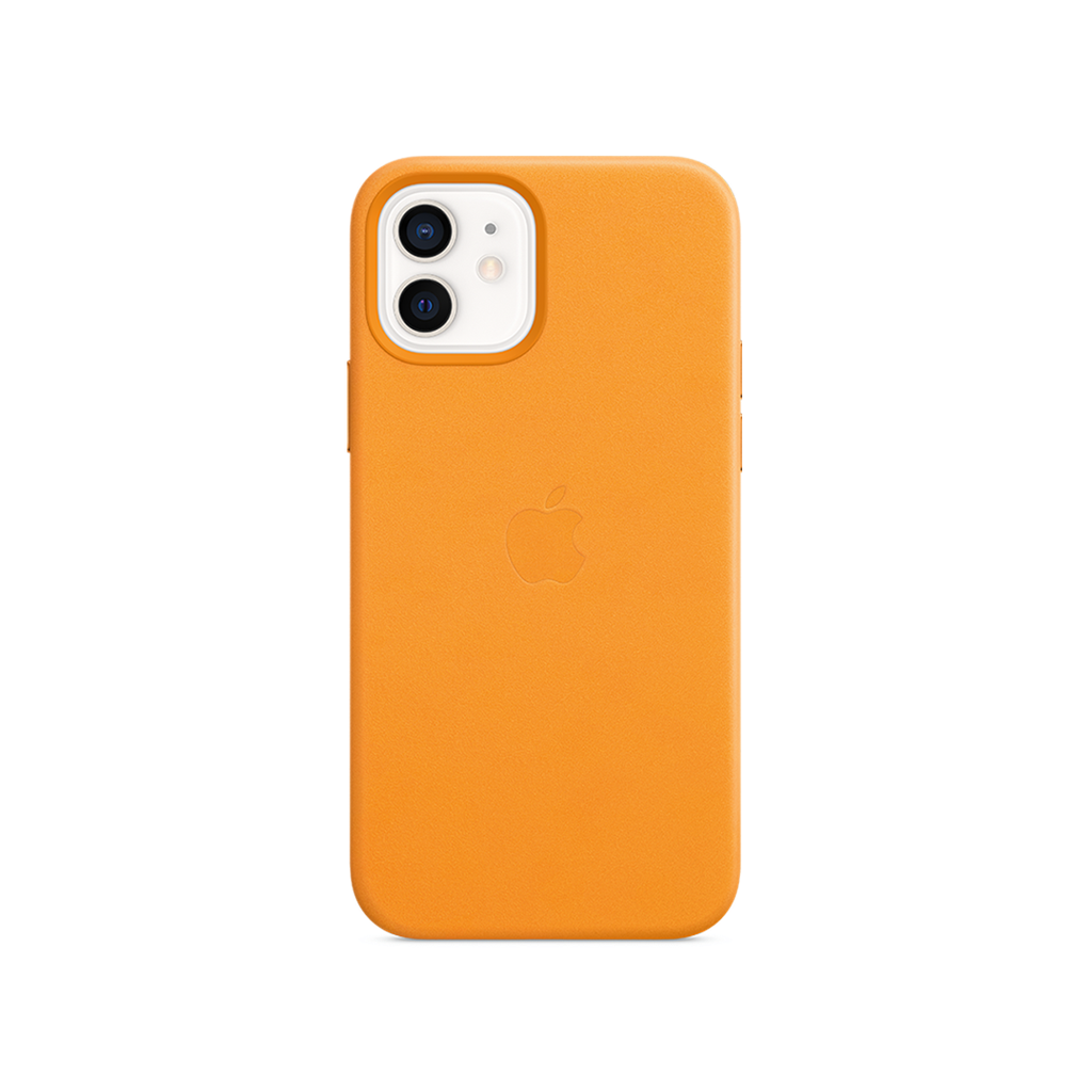 Apple Funda de Cuero iPhone 12 Mini - California Poppy