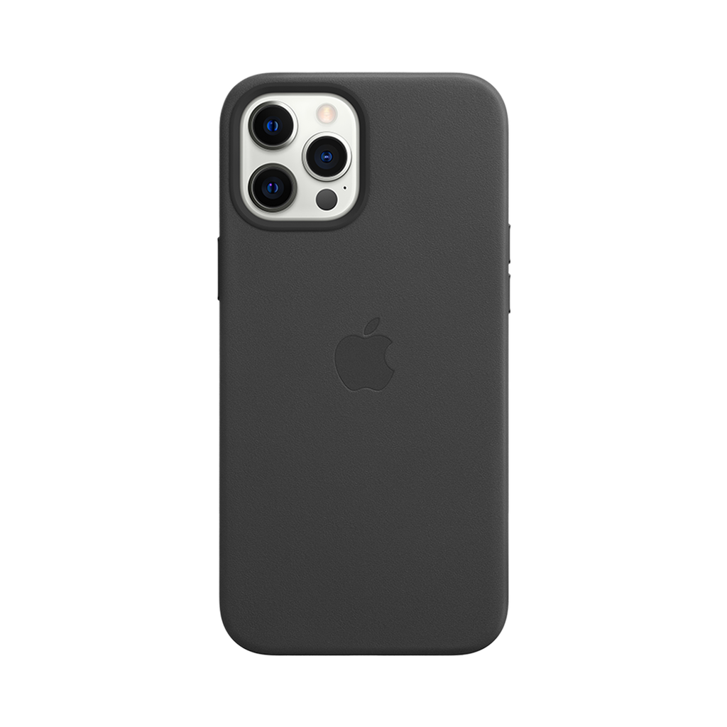 Apple Funda de Cuero iPhone 12 Pro Max - Negro