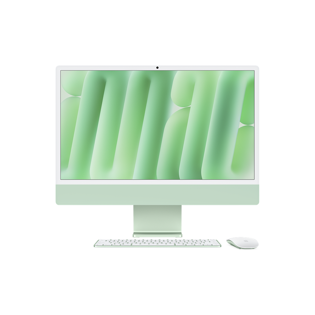 iMac 24" M4 - 8 CPU, 8 GPU, 16 GB, 256 GB - Verde