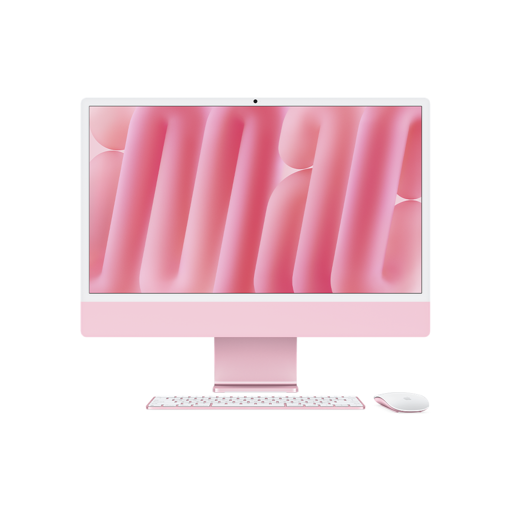 iMac 24" M4 - 8 CPU, 8 GPU, 16 GB, 256 GB - Rosa