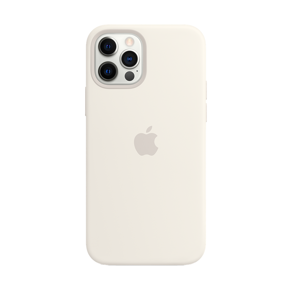 Apple Funda de Silicona iPhone 12/12 Pro - Blanco