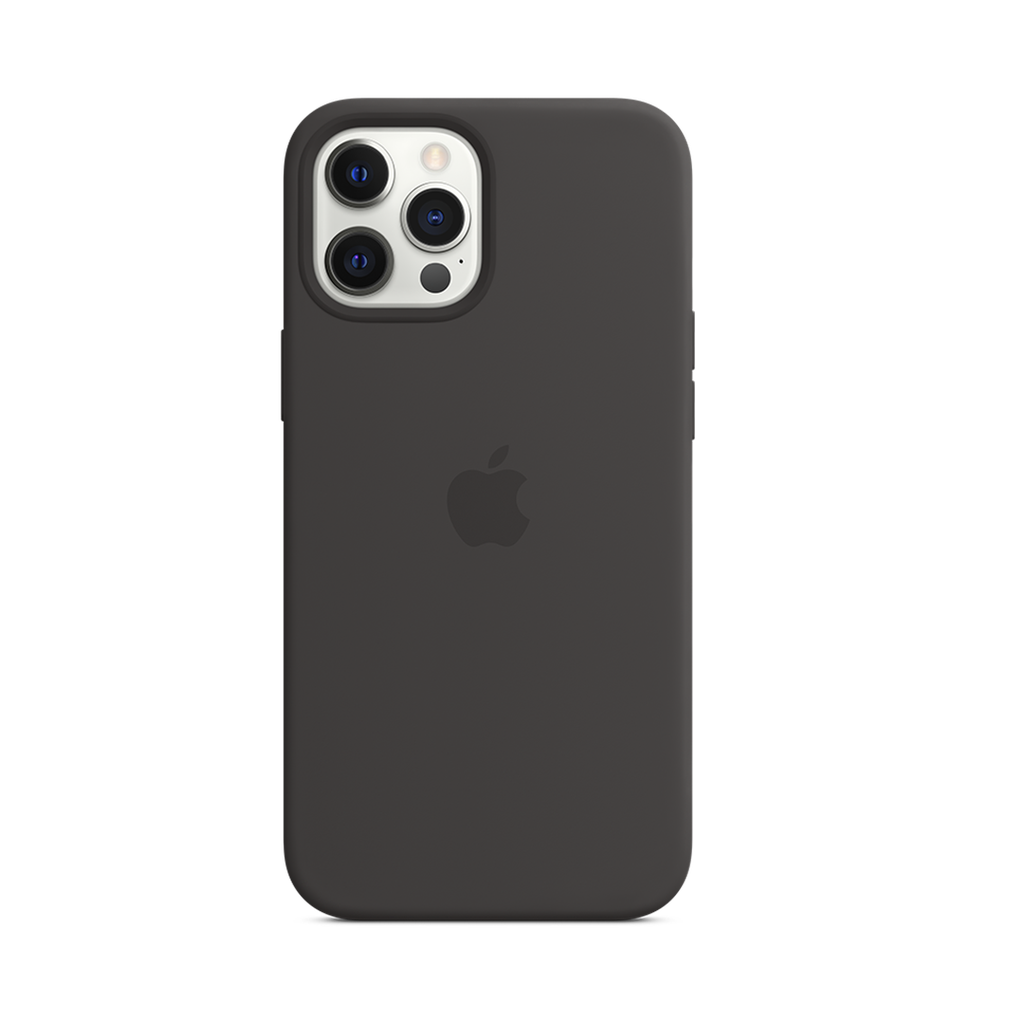 Apple Funda de Silicona iPhone 12 Pro Max - Negro