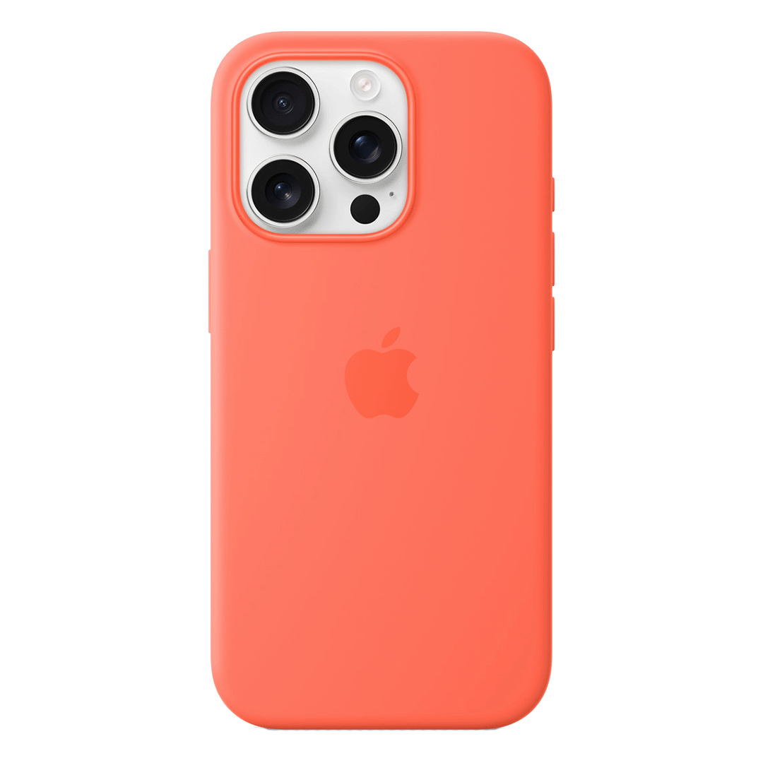 Funda de Silicona con MagSafe para iPhone 16 Pro - Mandarina