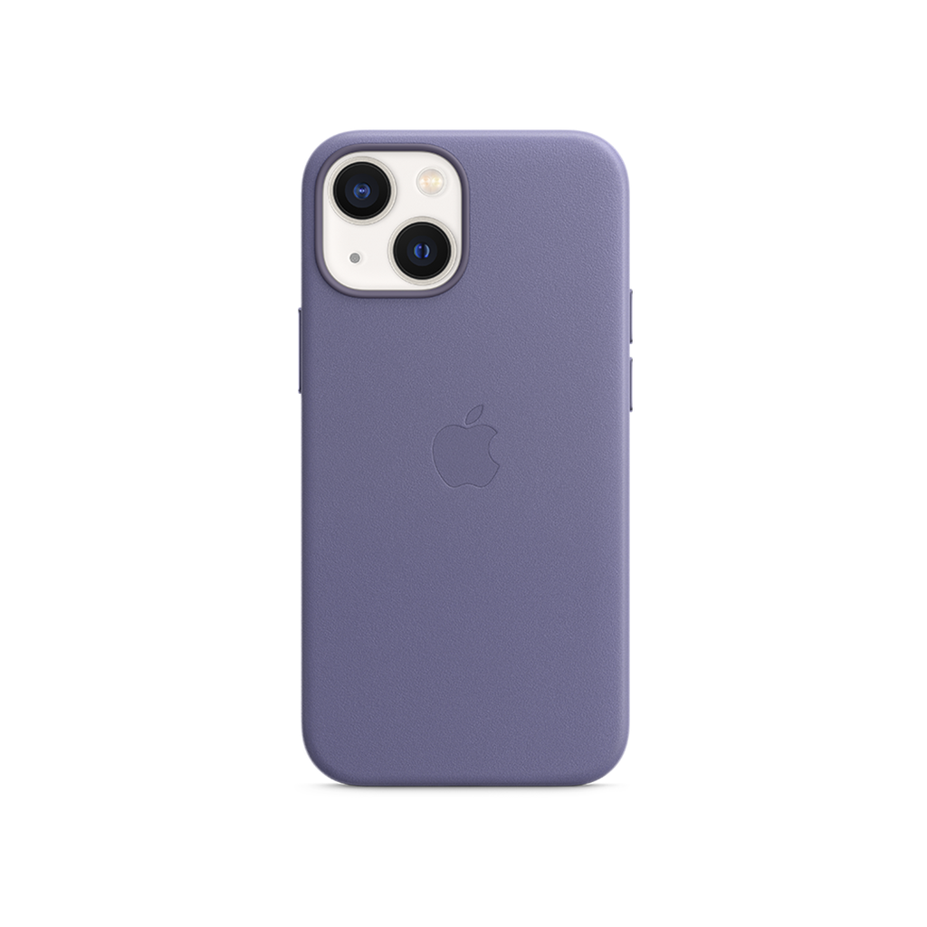 Apple Funda de Cuero iPhone 13 Mini - Lila