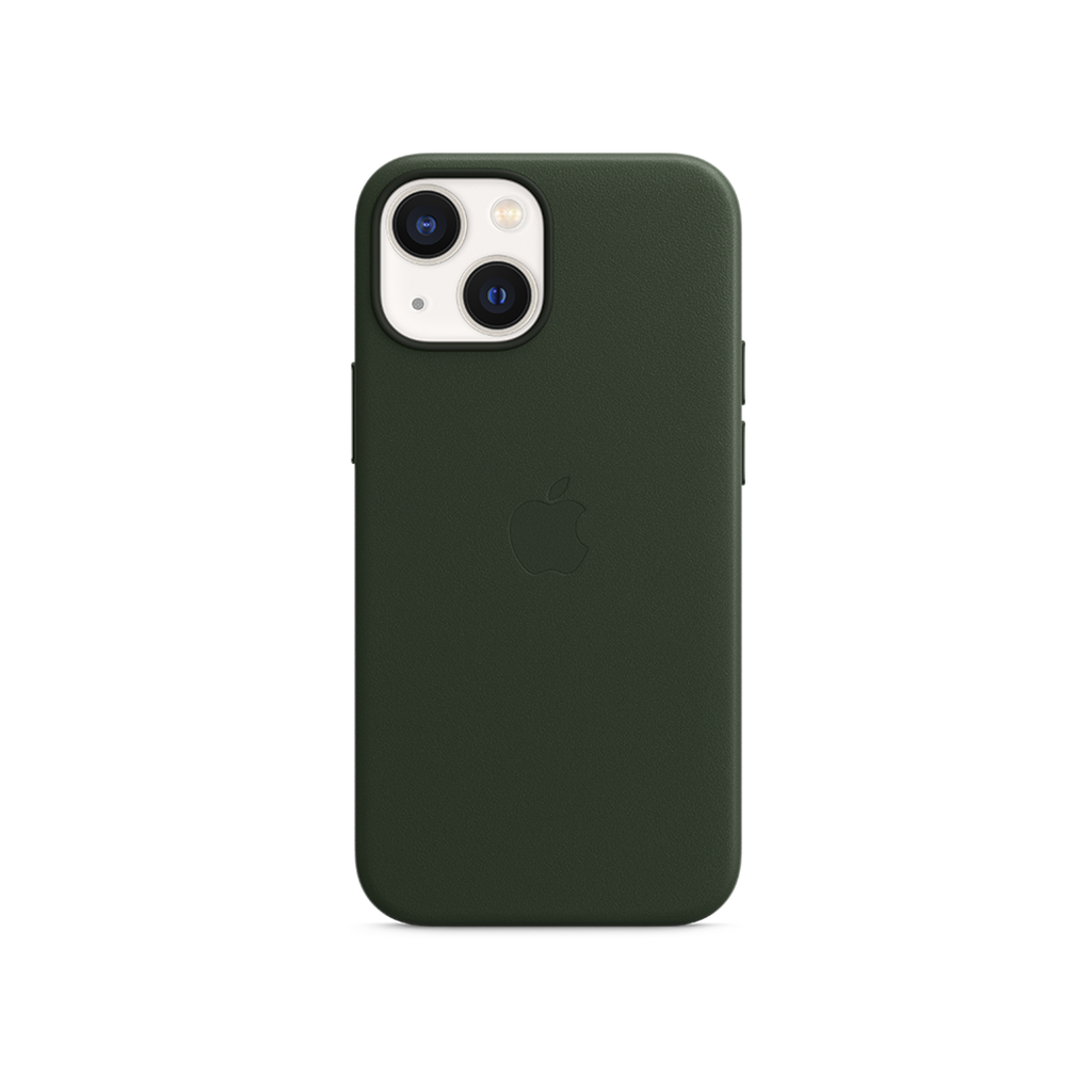 Apple Funda de Cuero iPhone 13 Mini - Verde