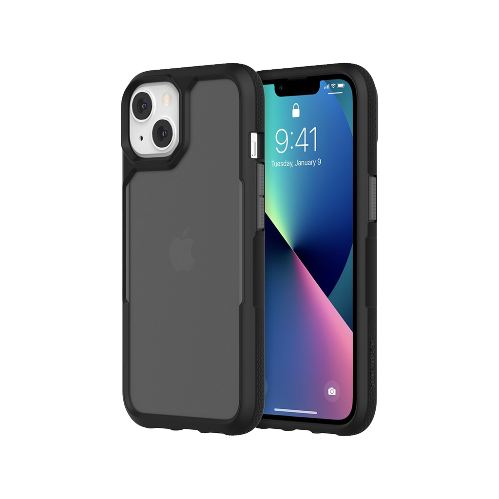 Griffin (Exclusivo Apple) Survivor Endurance Funda iPhone 12/13 mini - Negro/Gris