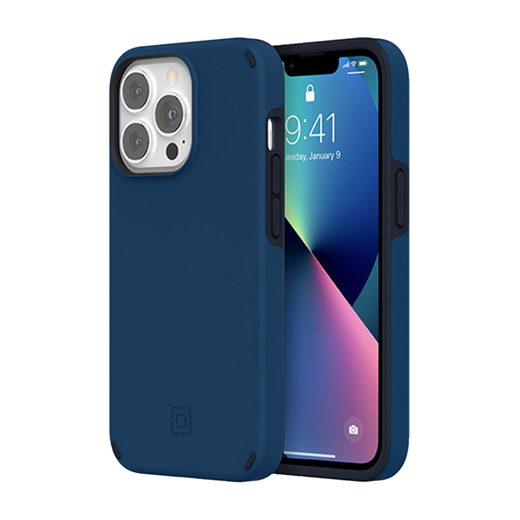 Incipio Duo Funda iPhone 13 Pro - Jean Oscuro/Azul Sigiloso