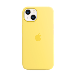 [MN623ZM/A] Funda de silicona para iPhone 13 con MagSafe - Lemon Zest