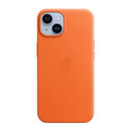 [MPP83ZM/A] iPhone 14 Funda de Cuero c/ MagSafe - Naranja