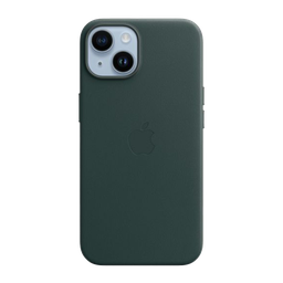 [MPPA3ZM/A] iPhone 14 Plus Funda de Cuero c/MagSafe - Verde Bosque