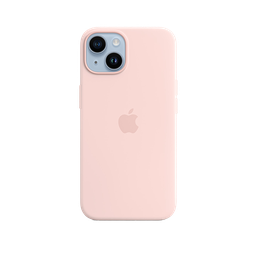 [MPRX3ZM/A] iPhone 14 Funda de Silicona c/ MagSafe - Rosa Caliza