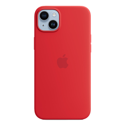 [MPT63ZM/A] iPhone 14 Plus Funda de Silicona c/ MagSafe - (PRODUCTO)ROJO