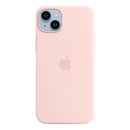 [MPT73ZM/A] iPhone 14 Plus Funda de Silicona c/ MagSafe - Rosa Caliza