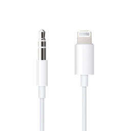 [MXK22AM/A] Apple Lightning a Cable de Audio 1.2m - Blanco