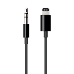 [MR2C2AM/A] Apple Lightning a Cable de Audio 3.5mm (1.2m) - Negro