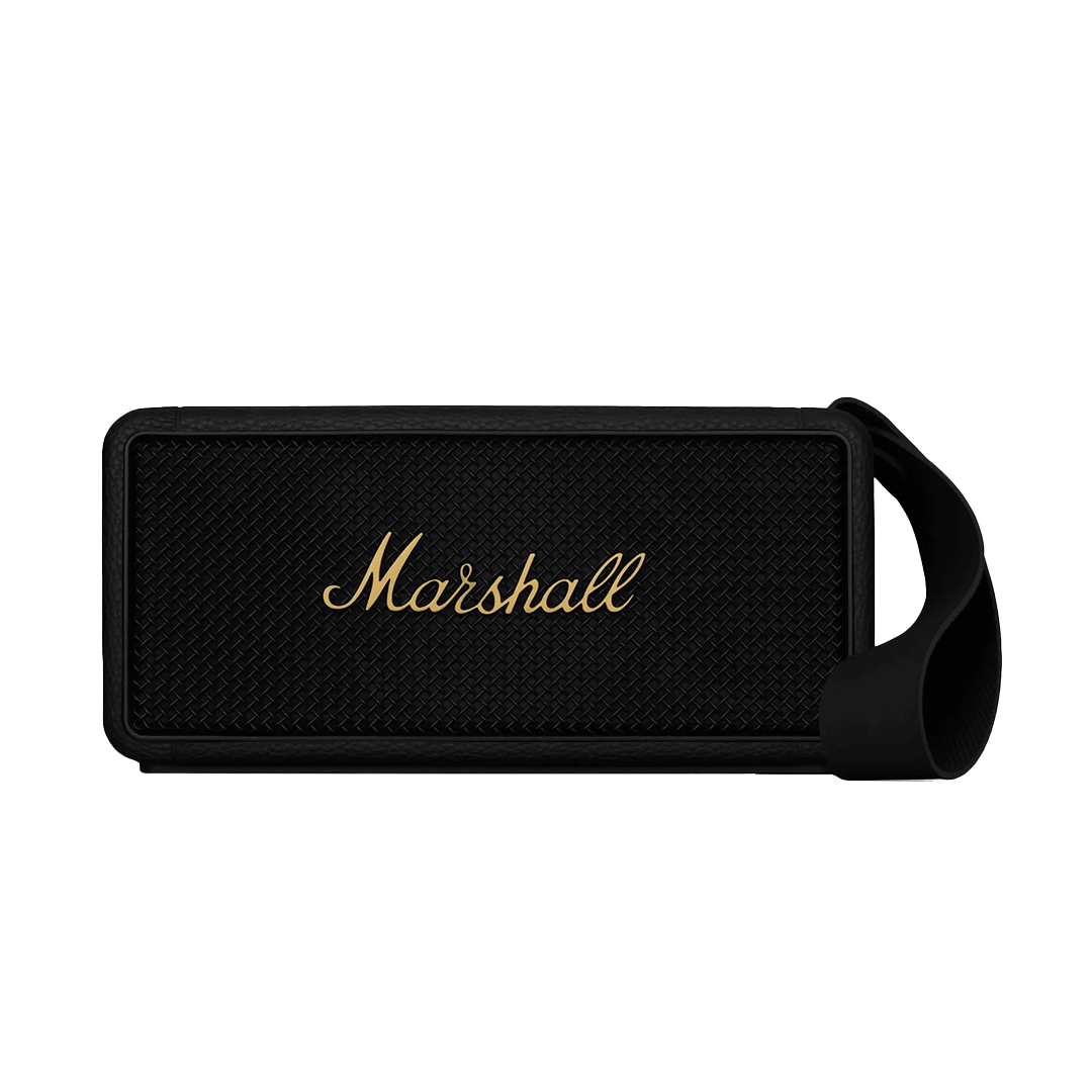 [1006034] Marshall Middleton Bluetooth Speaker - Black and Brass