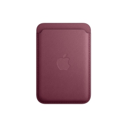 [MT253ZM/A] Apple Billetera de Trenzado Fino para iPhone con MagSafe - Rojo Mora