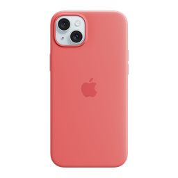 [MT163ZM/A] Funda de Silicona con MagSafe para iPhone 15 Plus - Guava