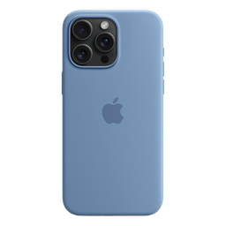 [MT1Y3ZM/A] Funda de Silicona para iPhone 15 Pro Max con MagSafe - Azul Invierno