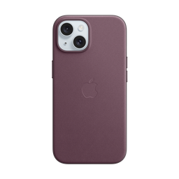 [MT3E3ZM/A] Funda de Trenzado Fino con MagSafe para iPhone 15 - Mulberry