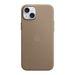 [MT473ZM/A] Funda de Trenzado Fino con MagSafe para iPhone 15 Plus - Marrón Topo