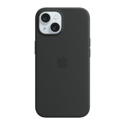 [MT103ZM/A] Funda de Silicona con MagSafe para iPhone 15 Plus - Negro