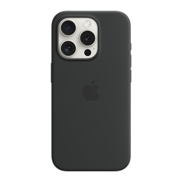 [MT1M3ZM/A] Funda de Silicona para iPhone 15 Pro Max con MagSafe - Negro