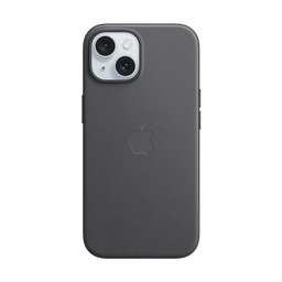 [MT393ZM/A] Funda de Trenzado Fino con MagSafe para iPhone 15 - Negro