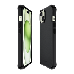 [AP5N-HMABA-BLCK] Funda ItSkins Ballistic Nylon con MagSafe - iPhone 15/14 - Negro