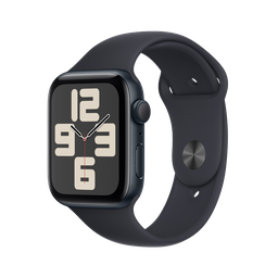 [MRE73LE/A] Apple Watch SE GPS 44mm - Caja de Aluminio Medianoche con Banda Deportiva Medianoche - S/M