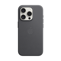 [MT4H3ZM/A] Funda para iPhone 15 Pro Trenzado Fino con MagSafe - Negro