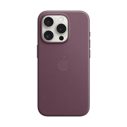 [MT4L3ZM/A] Funda de Trenzado Fino para iPhone 15 Pro con MagSafe - Mulberry