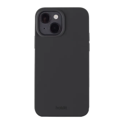 [15970] Funda Holdit de Silicona para iPhone 15 - Negro