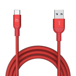 [ACBADM100PRD] Adam Elements CASA M100+ USB-A 3.1 2da Gen a Cable USB-C - Rojo