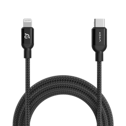 [ACBADP120BK] Adam Elements CASA P120 USB-C a Cable Cargador Trenzado USB-C 240W 120cm - Negro