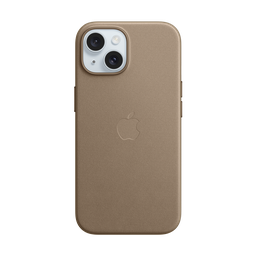 [MT3C3ZM/A] Funda de Trenzado Fino para iPhone 15 - Marrón Topo