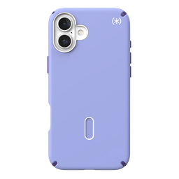 [150712-3251] Speck Presidio 2 Pro Funda con ClickLock para iPhone 16 Plus - Lavanda Futurista/Púrpura/Blanco