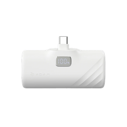 [APBADGVF5LWH] Adam Elements GRAVITY F5L Plegable 5,000 mAh Banco de Carga - Blanco