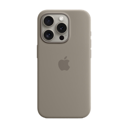 [MT1E3ZM/A] Funda de Silicona para iPhone 15 Pro con MagSafe - Arcilla