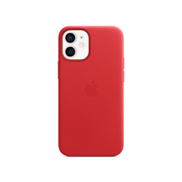 [MHK73ZM/A] Apple Funda de Cuero iPhone 12 Mini - Rojo