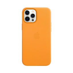 [MHKH3ZM/A] Apple Funda de Cuero iPhone 12 Pro Max - California Poppy