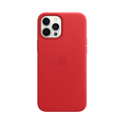 [MHKJ3ZM/A] Apple Funda de Cuero iPhone 12 Pro Max - Rojo