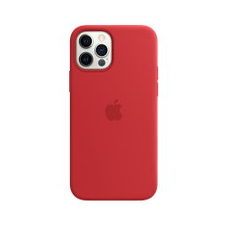 [MHL63ZM/A] Apple Funda de Silicona iPhone 12/12 Pro - Rojo
