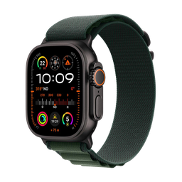 [MX4R3BE/A] Apple Watch Ultra 2 GPS 49mm - Caja de Titanio Negra - Loop Alpino Verde Oscuro - M