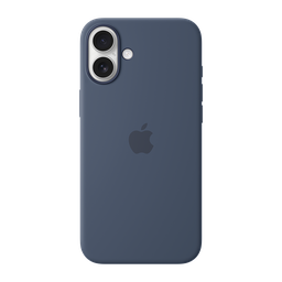 [MYYA3ZM/A] Funda de Silicona con Magsafe para iPhone 16 Plus - Azul Denim