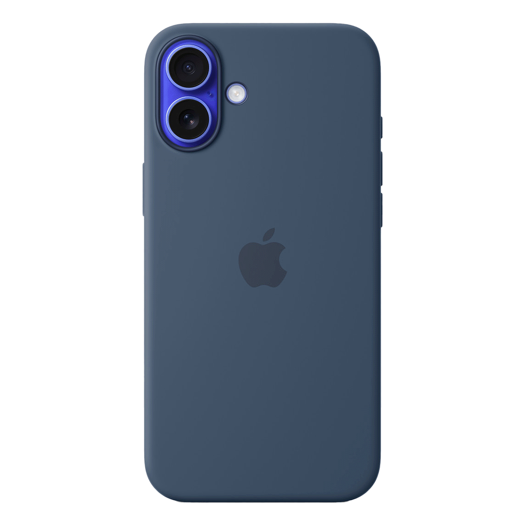 [MYYA3ZM/A] Funda de Silicona con Magsafe para iPhone 16 Plus - Azul Denim