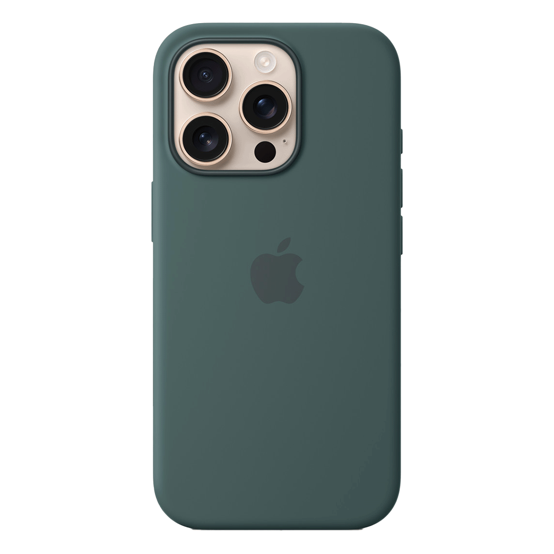 [MYYR3ZM/A] Funda de Silicona con Magsafe para iPhone 16 Pro - Verde Lago