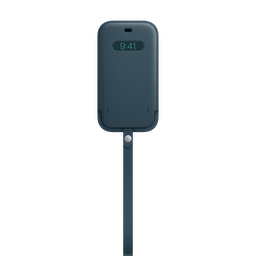 [MHMQ3ZM/A] Apple Funda de Cuero iPhone 12 Mini - Azul Baltico