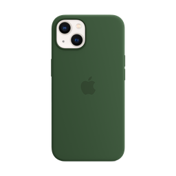 [MM1X3ZM/A] Apple Funda de Silicona iPhone 13 Mini - Verde Trebol